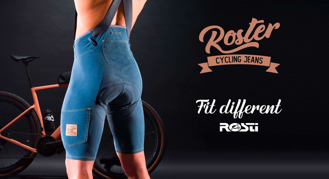 ROSTER, Jeans bibs by Rosti