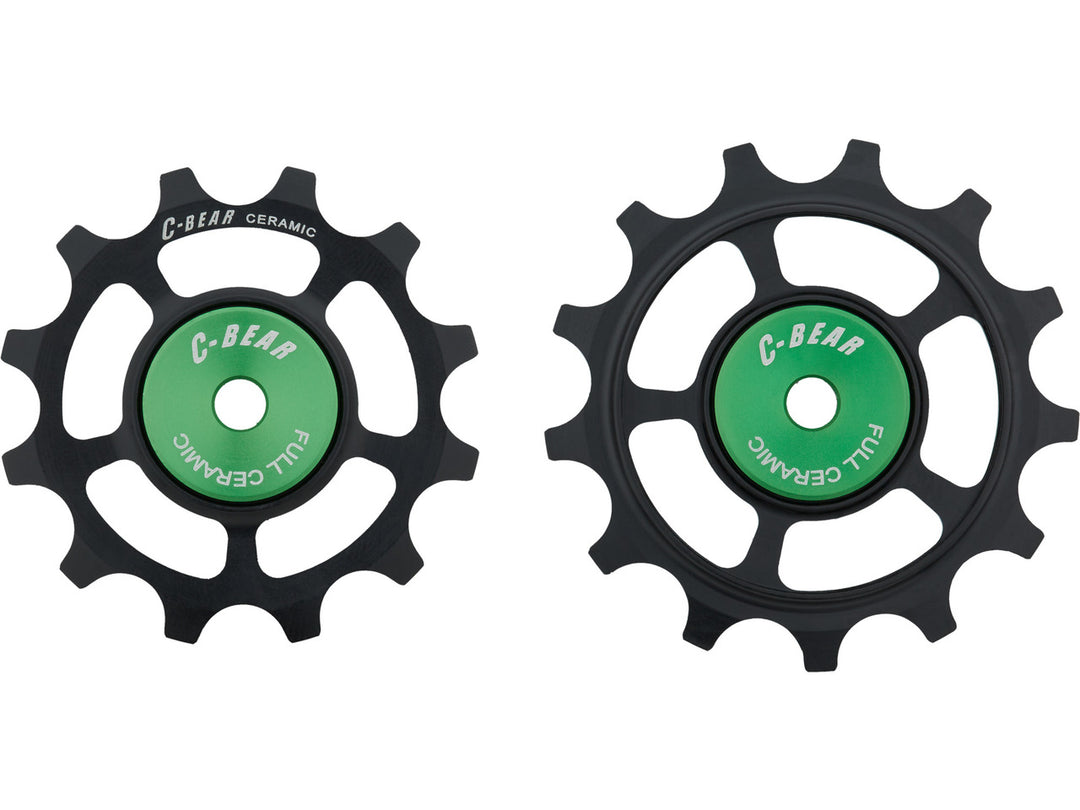 Roldanas FULL CERÁMICAS OCM Shimano Dura-Ace 12 velocidades Green Edition