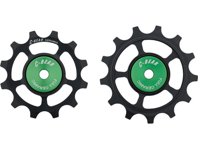 Roldanas FULL CERÁMICAS OCM Shimano Dura-Ace 12 velocidades Green Edition